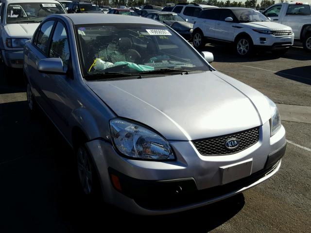 KNADE223596550730 - 2009 KIA RIO BASE SILVER photo 1