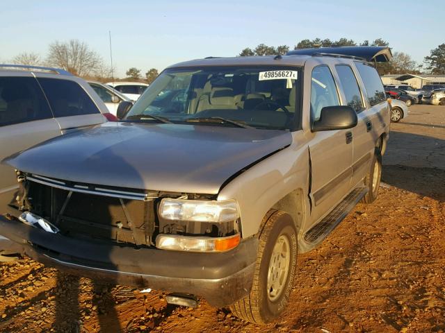 3GNEC16Z85G248791 - 2005 CHEVROLET SUBURBAN C GRAY photo 2