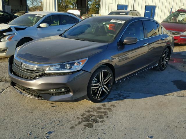 1HGCR2E57HA269865 - 2017 HONDA ACCORD SPO CHARCOAL photo 2