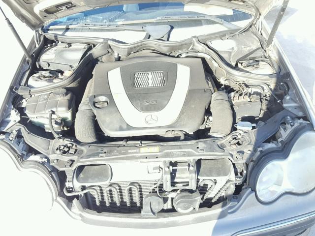 WDBRF52H36F741950 - 2006 MERCEDES-BENZ C GENERATI SILVER photo 7