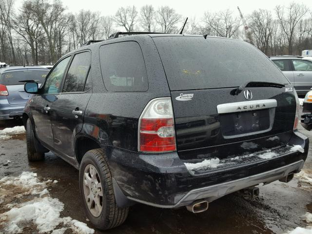 2HNYD18684H532677 - 2004 ACURA MDX TOURIN BLACK photo 3