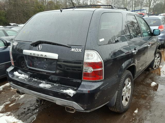 2HNYD18684H532677 - 2004 ACURA MDX TOURIN BLACK photo 4