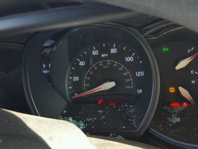 KNADM5A33E6329823 - 2014 KIA RIO LX Արծաթագույն լուսանկար 8