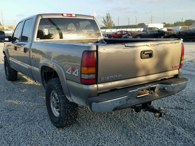 1GTHK23D26F203632 - 2006 GMC SIERRA K25 TAN photo 3