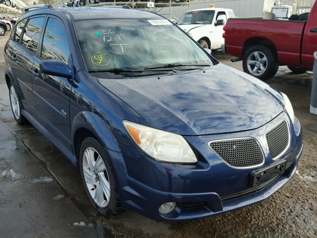 5Y2SL65866Z412252 - 2006 PONTIAC VIBE BLUE photo 1