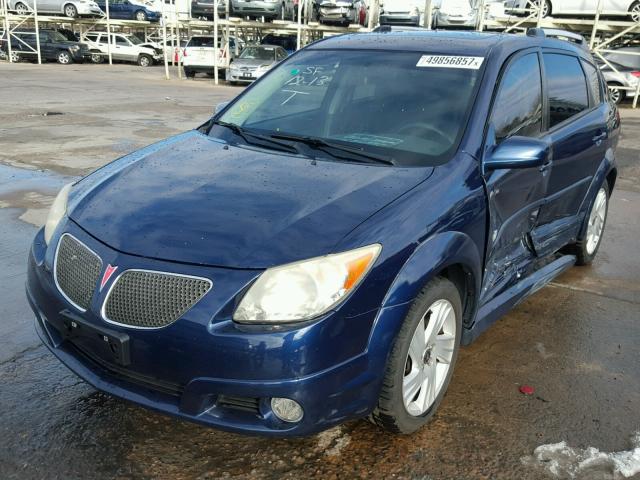 5Y2SL65866Z412252 - 2006 PONTIAC VIBE BLUE photo 2