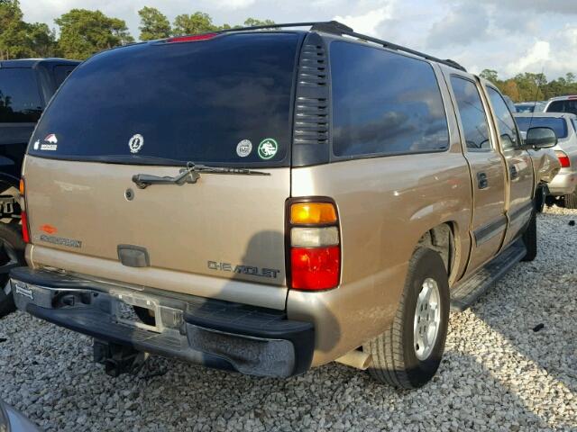 3GNEC16Z55G181826 - 2005 CHEVROLET SUBURBAN C GOLD photo 4