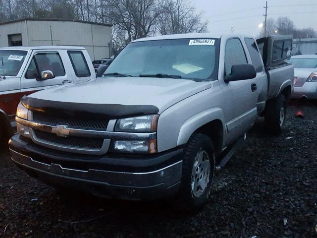 1GCEK19T45E197431 - 2005 CHEVROLET SILVERADO TAN photo 2