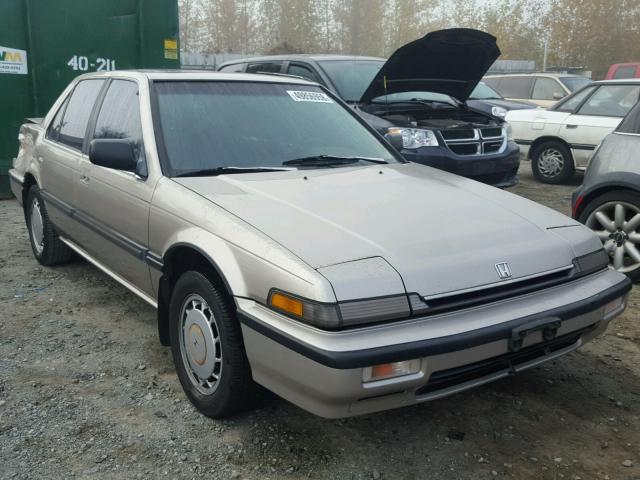 JHMCA5649KC076575 - 1989 HONDA ACCORD LXI SILVER photo 1