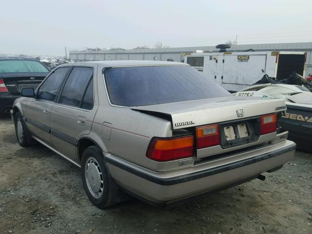 JHMCA5649KC076575 - 1989 HONDA ACCORD LXI SILVER photo 3