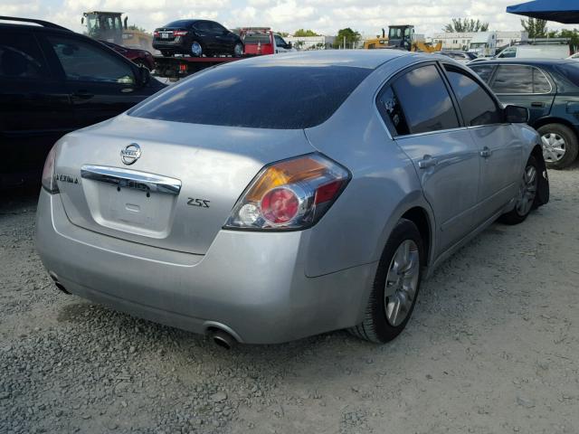 1N4AL2AP8CC211412 - 2012 NISSAN ALTIMA BAS SILVER photo 4