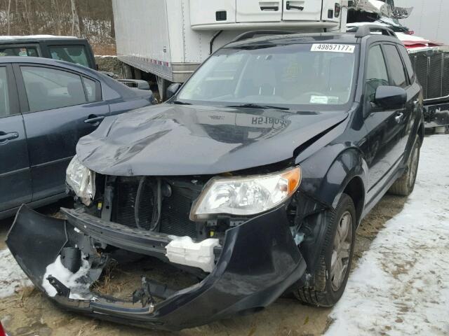 JF2SH6CC3AH787251 - 2010 SUBARU FORESTER 2 BLACK photo 2