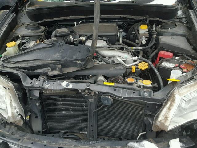 JF2SH6CC3AH787251 - 2010 SUBARU FORESTER 2 BLACK photo 7