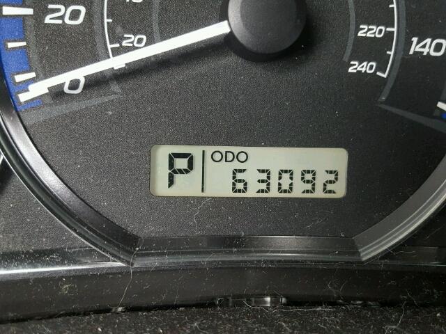 JF2SH6CC3AH787251 - 2010 SUBARU FORESTER 2 BLACK photo 8