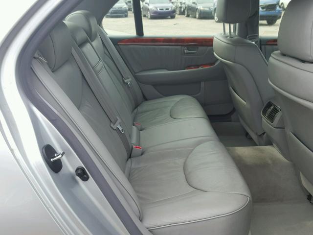 JTHBN36F065047756 - 2006 LEXUS LS 430 SILVER photo 6