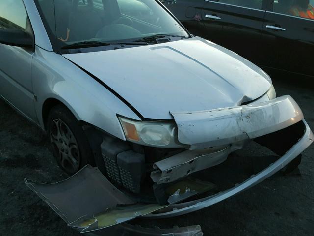 1G8AJ52F63Z195855 - 2003 SATURN ION LEVEL CREAM photo 9