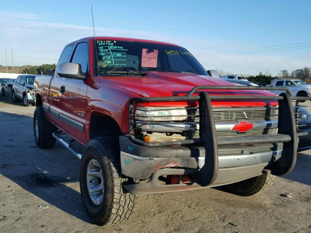 2GCEK19TXY1168604 - 2000 CHEVROLET SILVERADO RED photo 1