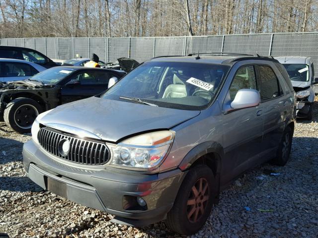 3G5DB03E84S510590 - 2004 BUICK RENDEZVOUS GRAY photo 2