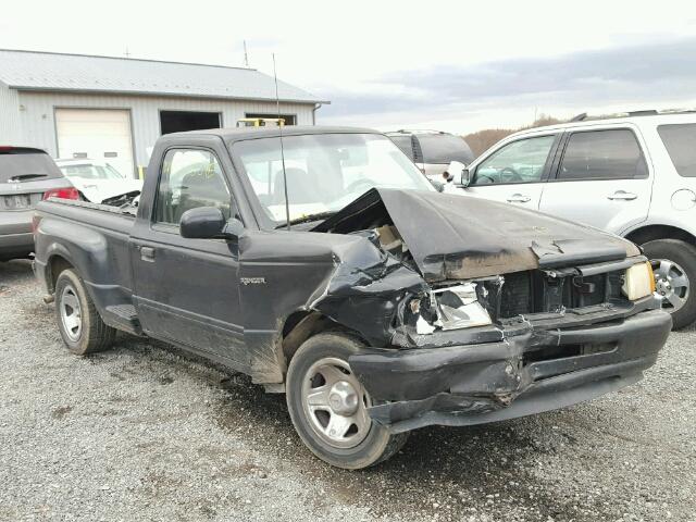 1FTCR10A1TPB25408 - 1996 FORD RANGER BLACK photo 1