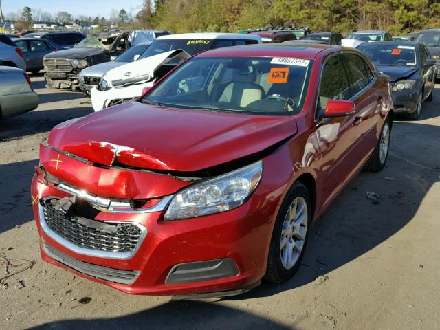 1G11C5SL2EF229325 - 2014 CHEVROLET MALIBU 1LT 红色 照片 2