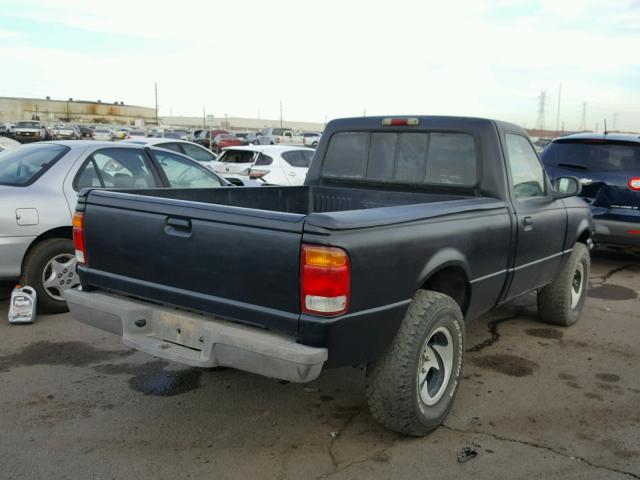 1FTCR10X5PPA27461 - 1993 FORD RANGER BLACK photo 4