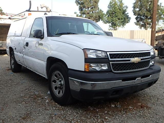 3GCEC14X46G253529 - 2006 CHEVROLET SILVERADO WHITE photo 1