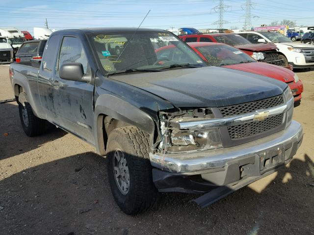 1GCDT196958123598 - 2005 CHEVROLET COLORADO GREEN photo 1