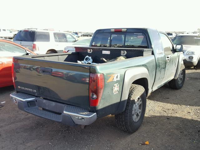 1GCDT196958123598 - 2005 CHEVROLET COLORADO GREEN photo 4