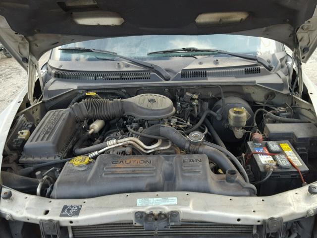 1B4HR28Y3YF150804 - 2000 DODGE DURANGO SILVER photo 7