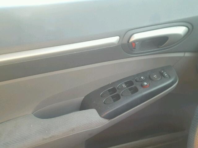 2HGFA16859H531134 - 2009 HONDA CIVIC EX ლურჯი ფოტო 10