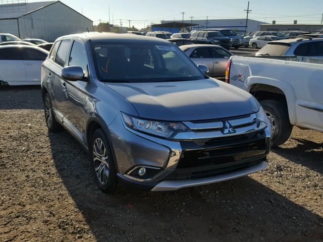 JA4AD3A36GZ030168 - 2016 MITSUBISHI OUTLANDER GRAY photo 1