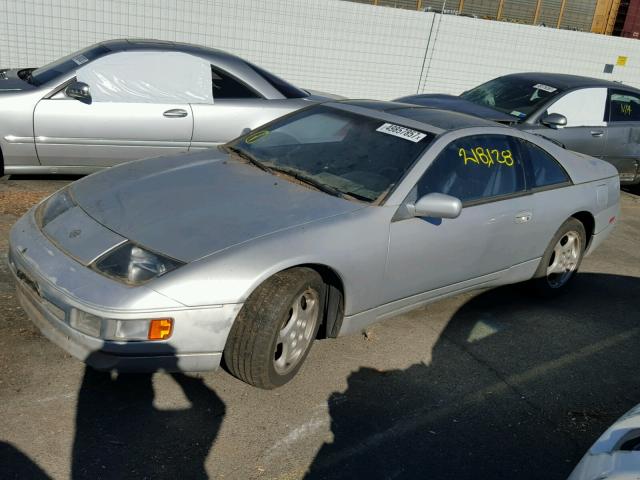 JN1RZ26H1MX501744 - 1991 NISSAN 300ZX 2+2 SILVER photo 2