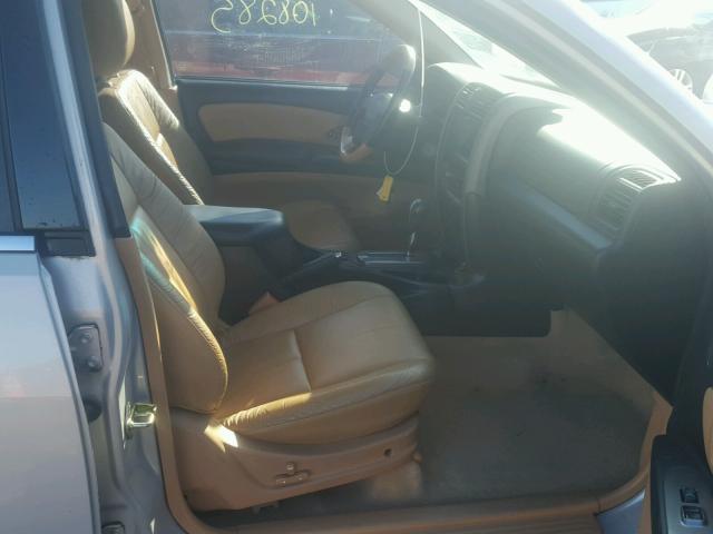 4S2CE58X624611891 - 2002 ISUZU AXIOM XS Qızıl foto 5