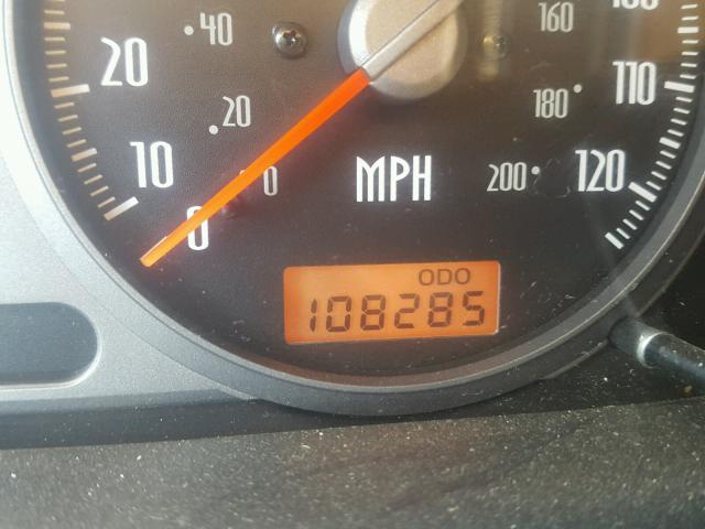 4S2CE58X624611891 - 2002 ISUZU AXIOM XS Qızıl foto 8