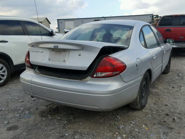 1FAFP53U77A121247 - 2007 FORD TAURUS SE SILVER photo 4