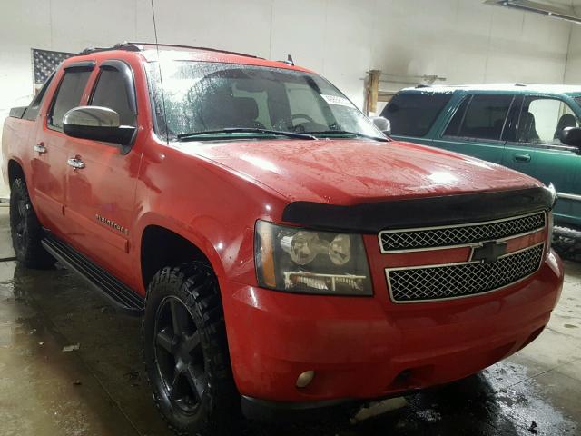 3GNFK12328G141698 - 2008 CHEVROLET AVALANCHE RED photo 1