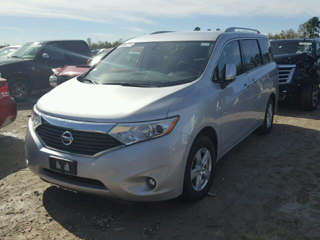 JN8AE2KP5G9155522 - 2016 NISSAN QUEST S SILVER photo 2