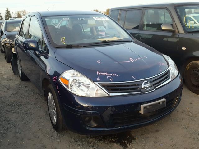 3N1BC1AP6BL468888 - 2011 NISSAN VERSA S BLUE photo 1