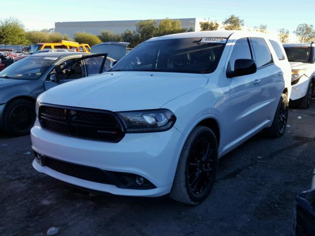 1C4RDHAG2FC765966 - 2015 DODGE DURANGO SX WHITE photo 2