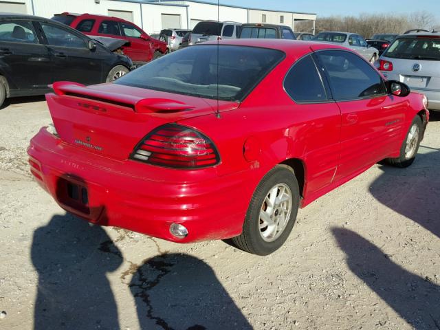 1G2NF12F02C134346 - 2002 PONTIAC GRAND AM S RED photo 4