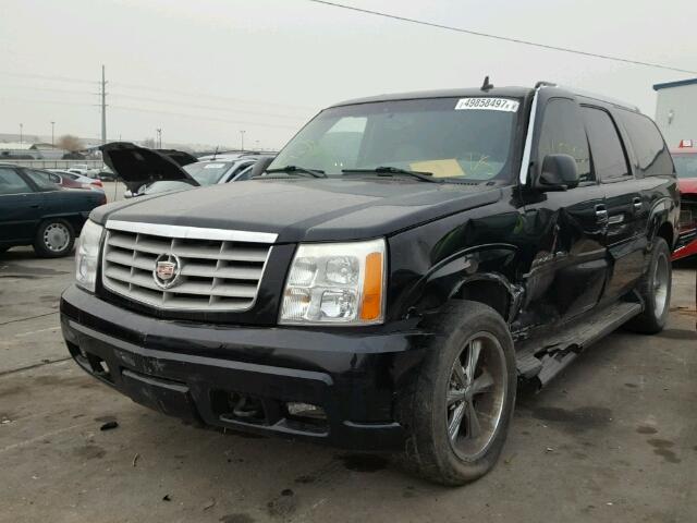 3GYFK66N76G194759 - 2006 CADILLAC ESCALADE E BLACK photo 2