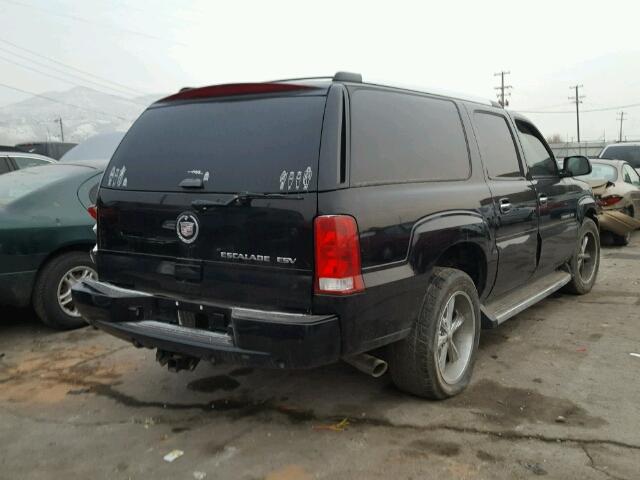 3GYFK66N76G194759 - 2006 CADILLAC ESCALADE E BLACK photo 4