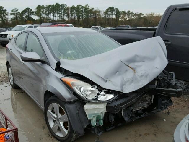 KMHDH4AE2CU304578 - 2012 HYUNDAI ELANTRA GL GRAY photo 1