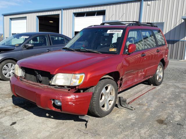 JF1SF65682H749808 - 2002 SUBARU FORESTER S 红色 照片 2
