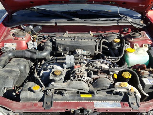 JF1SF65682H749808 - 2002 SUBARU FORESTER S 红色 照片 7