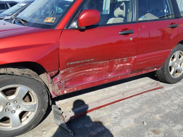 JF1SF65682H749808 - 2002 SUBARU FORESTER S 红色 照片 9