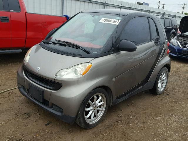 WMEEJ31X79K261659 - 2009 SMART FORTWO PUR GRAY photo 2