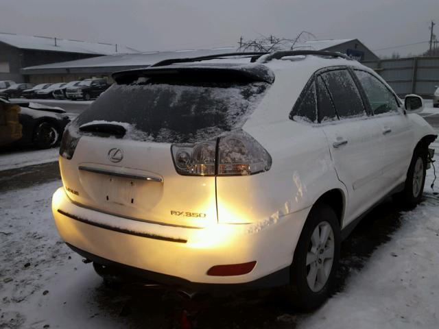 2T2HK31U68C064721 - 2008 LEXUS RX 350 WHITE photo 4