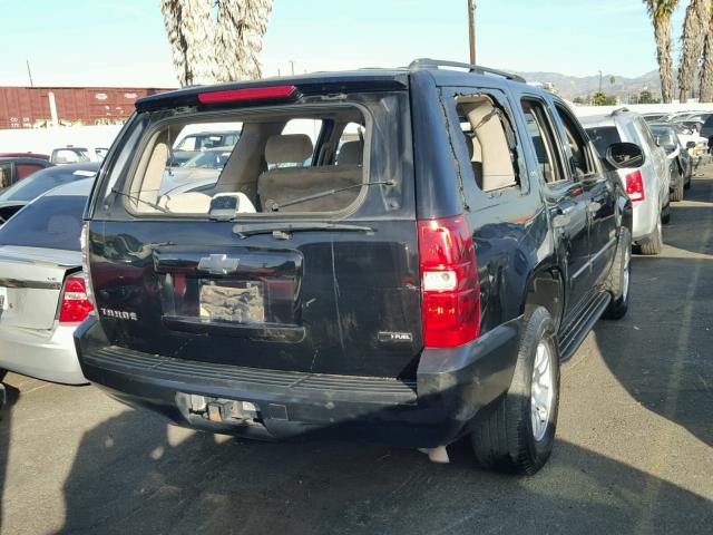 1GNFC13057R317711 - 2007 CHEVROLET TAHOE C150 BLACK photo 4