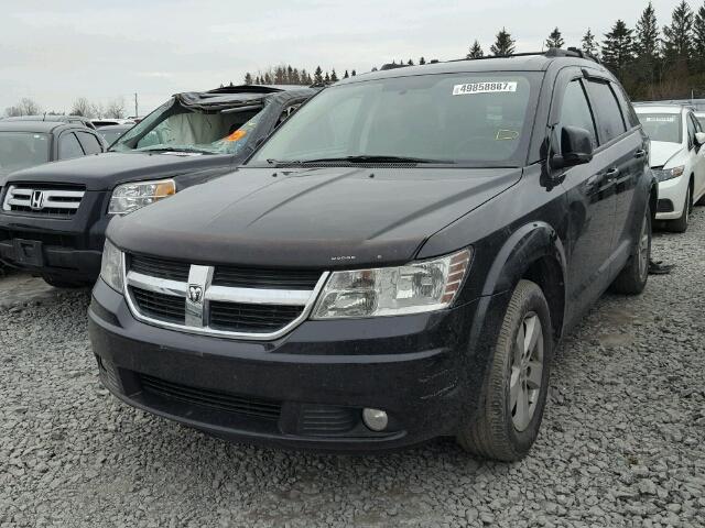 3D4PG5FV0AT243535 - 2010 DODGE JOURNEY SX BLACK photo 2